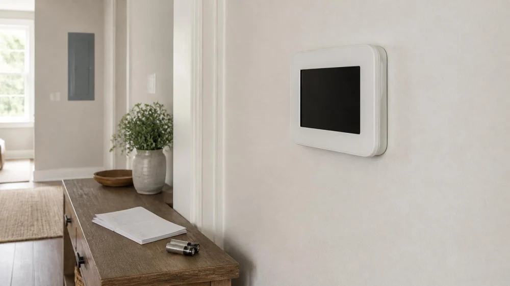 Thermostat Screen Blank: Safe AC Checks Before Service