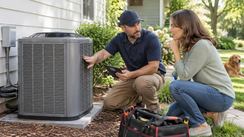Air Conditioner Work Notes: Condition, Timing, and Questions