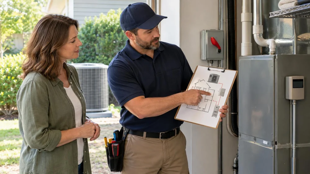 Air Conditioner Shutoff Map: Label Controls Before an Emergency