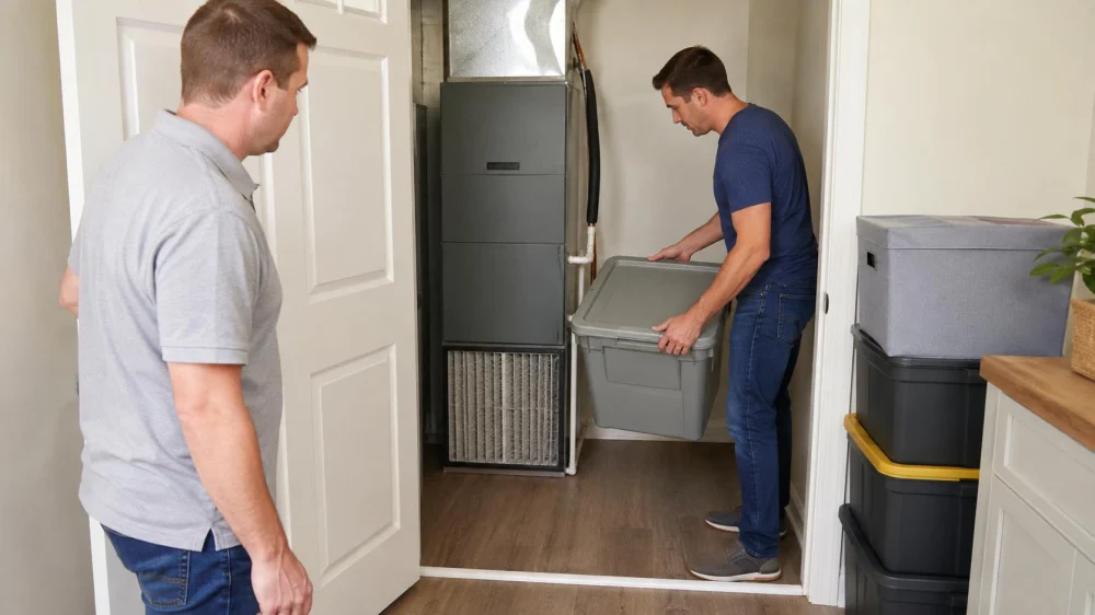 Air Conditioner Access Plan: Clear the Area Without Hiding Damage