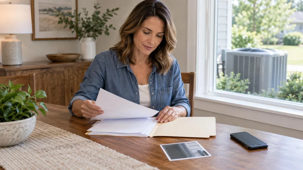 AC Warranty Claim: Gather Records Before You Call