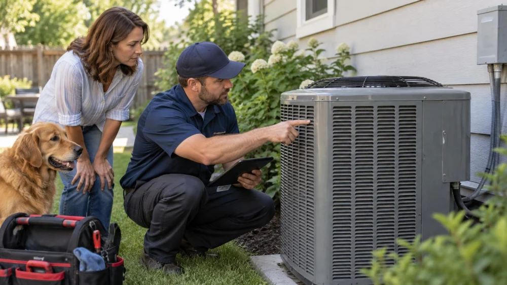 Air Conditioner Recurrence Log: Track Weather, Timing, and Clues