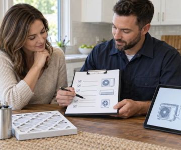 AC Service Invoice: Model, Parts, and Warranty Records