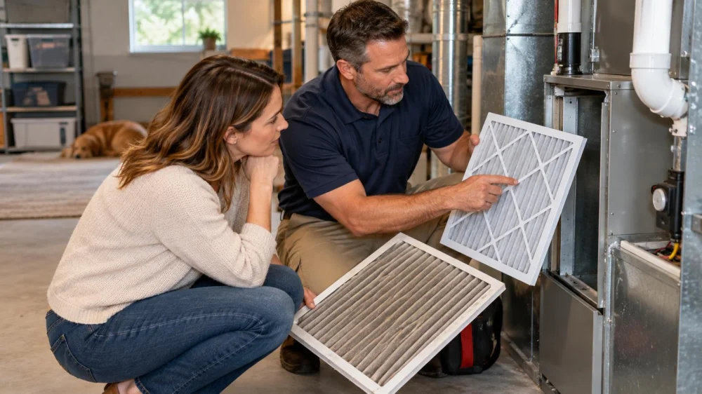 AC Filter Size Check: Label, Airflow, and Replacement