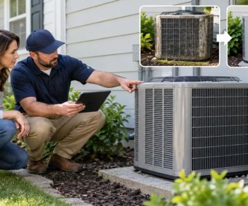 Air Conditioner Before-and-After Photos: Angles, Dates, and Scope