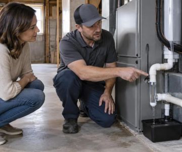 AC Condensate Drain Check: Flow, Blockage, and Shutoff