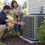 Outdoor AC Unit Clearance: Plants, Debris, and Airflow