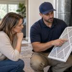 Air Conditioner Filter Record: Size, Date, and Airflow