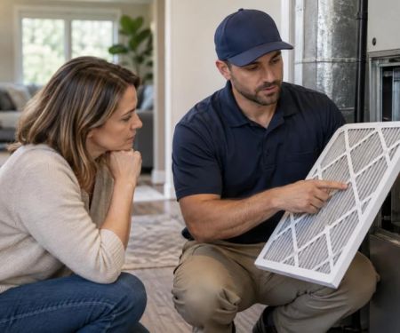 Air Conditioner Filter Record: Size, Date, and Airflow