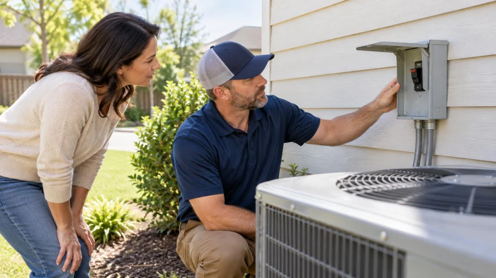 AC Outdoor Disconnect: Location, Access, and Safety