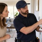 Thermostat Wiring Photo: Labels, Power, and Safe Handoff