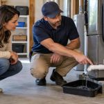AC Condensate Line Check: Access, Flow, and Service Call