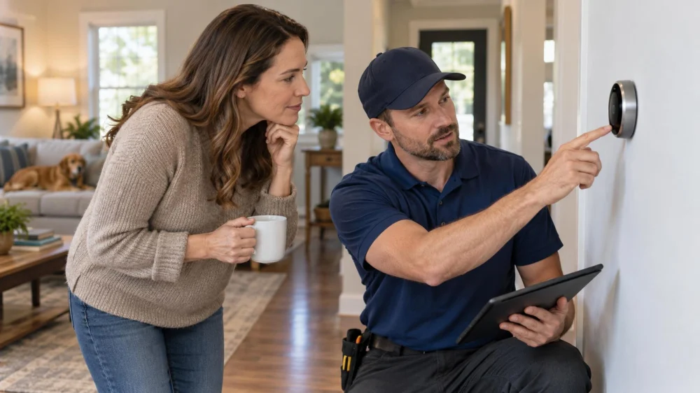 Thermostat Schedule Review: Times, Setpoints, and Overrides