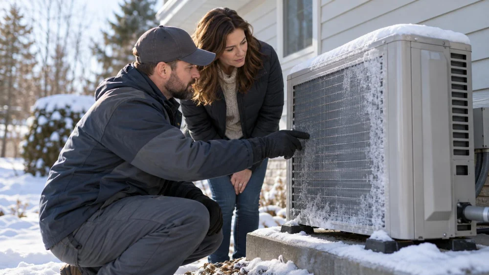 Heat Pump Defrost Notes: Frost, Timing, and Service Call