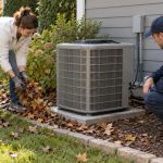 Air Conditioner Outdoor Unit: Clearance, Debris, and Call