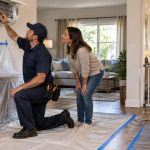Air Conditioner Work-Zone Plan: Children, Pets, Dust, and Access